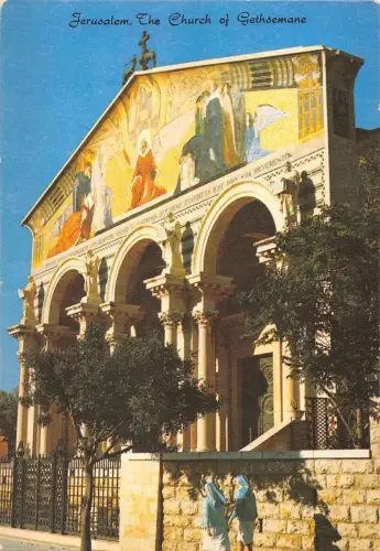 BT11700 Jerusalem alte süße Basilika Gethsemane Israel