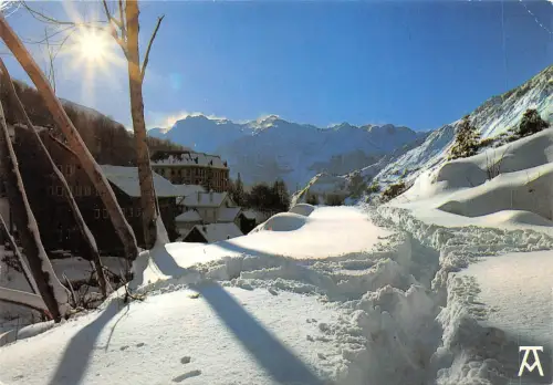 BF545 les pyrenees sous la niege france
