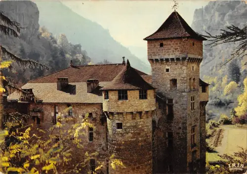 BT10870 Les gorges du tarn le chateau de la caze Frankreich