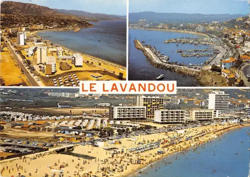BT9781 Le lavandou vues aerienne et la plage France