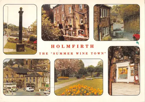 B102266 holmfirth the summer wine town uk