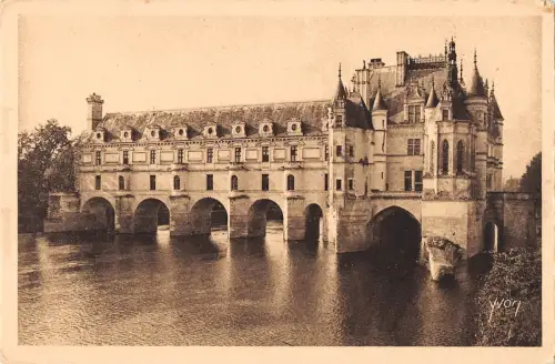 BF7814 chateau de chenonceaux Fassade nord est france Frankreich