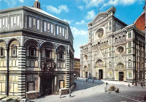 BT1466 firenze catedrale e battistero italy