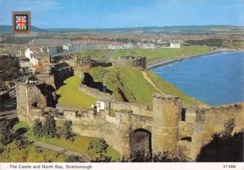 BR90016 the castle and north bay scarborough uk