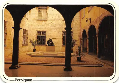 BR22206 Perpignan La Patio de l Hotel de Ville france