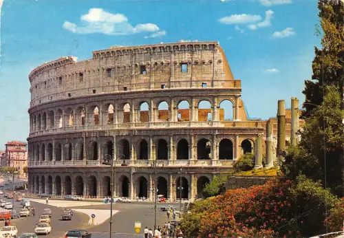 BF677 Roma il colosseo Italien