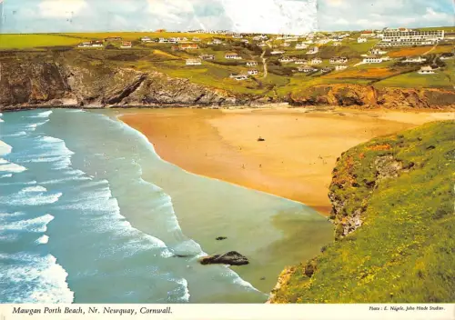 BR82576 mawgan porth beach newquay cornwall uk