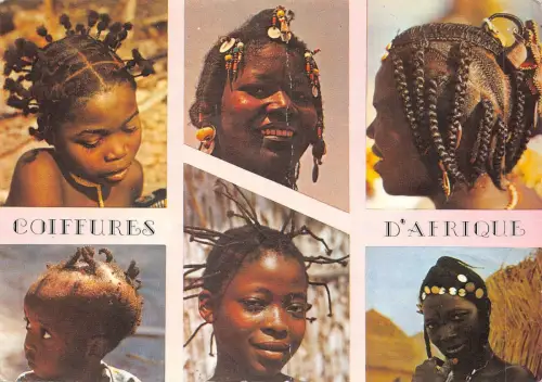 BF1566 coifures d afrique folklore people