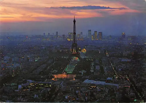 BR86003 paris la nuit panorama frankreich