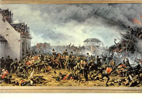 BR22477 Les francais sous le commandementr du marechal Ney Haie Sainte Paint pei