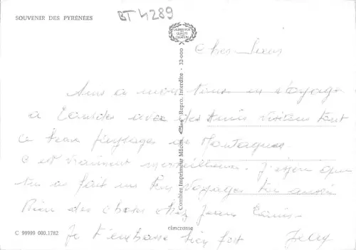 BT4289 Pyrenäen Chevre Ziege Frankreich