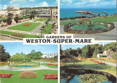 BR83216 gardens of weston super mare uk