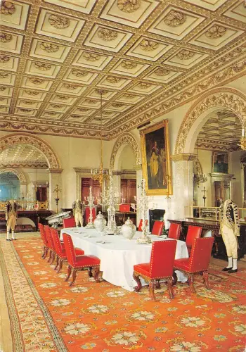 BR76573 the state dining room belvoir castle uk