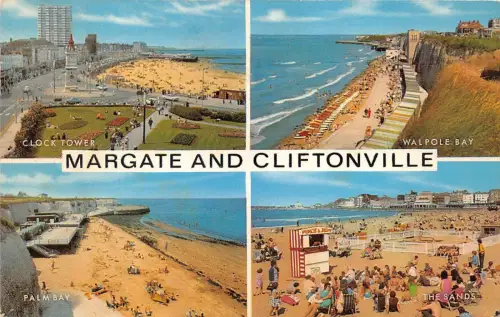 B88226 margate and cliftonville uk 14x9cm