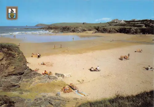 B102419 treyarnon bay padstow cornwall uk