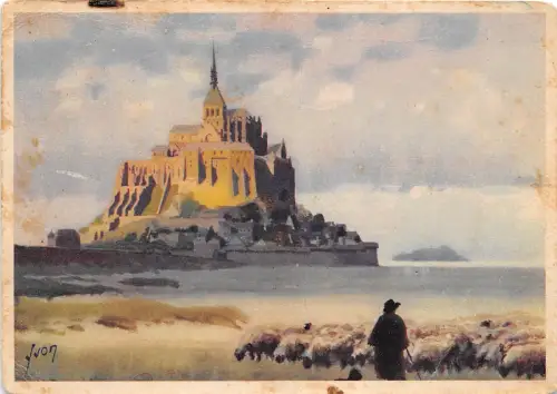 BR25220 Mont saint Michel Frankreich