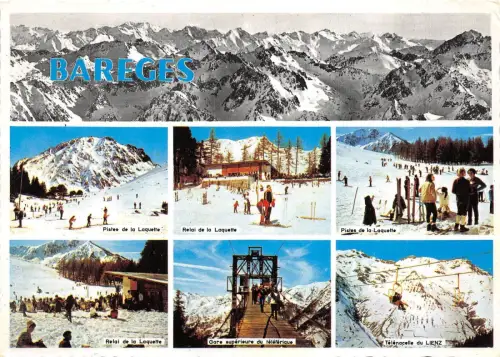 BR22634 Bareges station de Sports d Hiver france