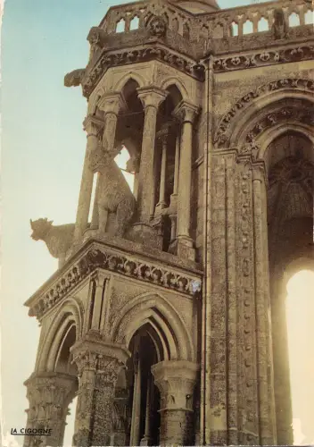 BT8088 Laon la cathedrale les boeufs Frankreich