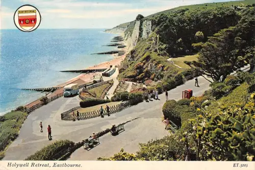 BR66127 Holywell Retreat Eastbourne UK 14x9cm