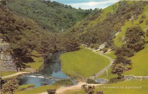 B88043 the entry to dovedale uk 14x9cm