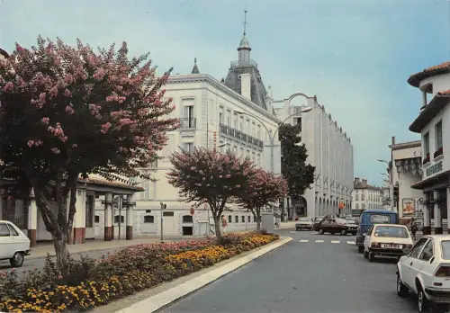 BR50312 Les hotels et les lagerstoenis en fleure Dax l France