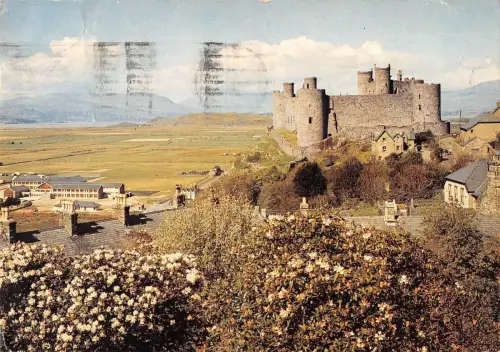 BR82144 harlech castle gwynedd wales