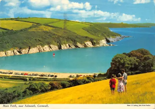 BR89834 maen porth near falmouth cornwall uk