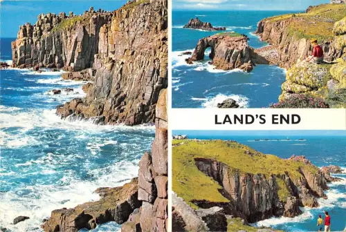 BR77940 land s end cornwall uk 14x9cm