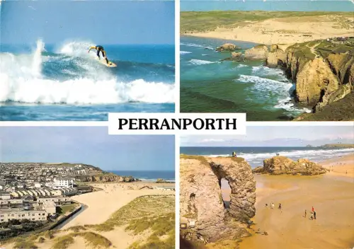B96623 perranporth surf uk