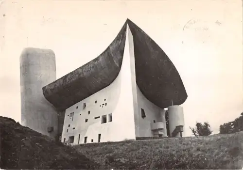 BT9768 Chapelle de notre dame du hauut ronchamp Frankreich