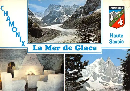 BT10943 Chamonix mont blanc la mer de glace Frankreich