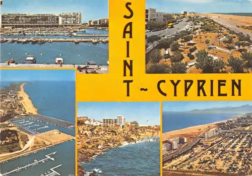 BT8657 Saint Cyprien plage multi views Frankreich