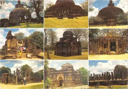 BT11401 Ruinen buddhistischer Shiva und Vishnu Monumente If Polonnaruwa 1 Sri Lanka