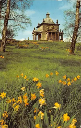 B88213 Castle Howard The Temple of the Four Winds UK 14x9cm