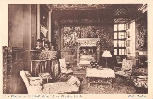 BF10049 chateau de brissac m et l chambre judith france Frankreich