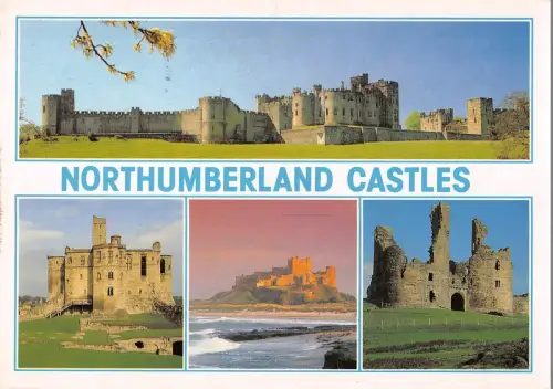 BR90847 northumberland castles alnwick warwoorth bamburgh uk