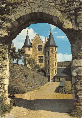 BF1154 angers cour interieur du chateau le chatalet Frankreich