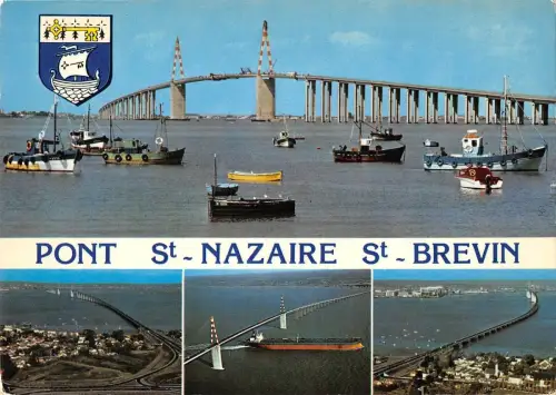 BT5072 Pont saint Nazaire Saint Brevin cet ouverge sert de trait d France