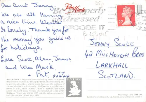 B103045 blackpool uk