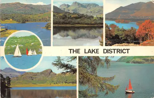 B88246 the lake district uk 14x9cm