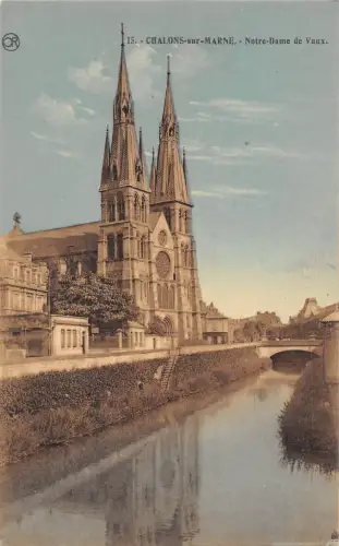 BF8062 chalons sur marne notre dame de vaux france Frankreich