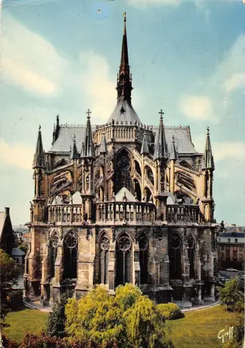 BT5967 Reims chevat de la cathedrale France