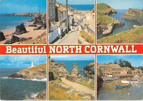 B102816 schöner North Cornwall Port Isaac Boscastle UK