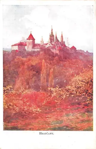 B13145 Tschechische Praga Praha Hradschin