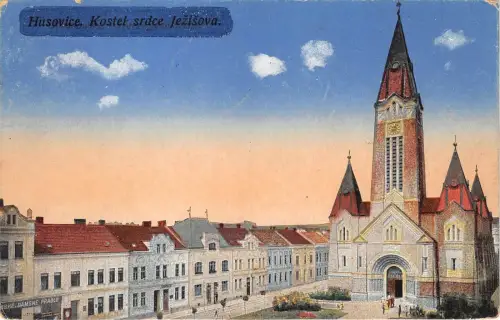 BT2234 Husovice kostel srdce jezlsova Tschechien