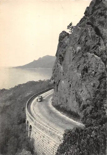 BR53083 La route de la corniche d or a miramar d esterel France