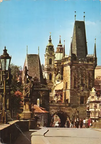 BR48885 Praha Hradcany a Karlovym mostem Tschechien