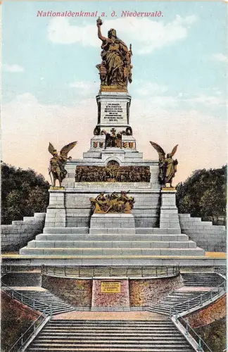 BR37625 Nationaldenkmal a d Niederwald Deutschland