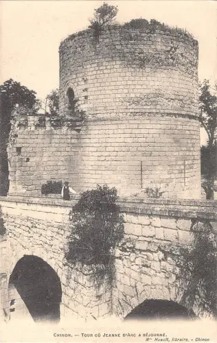 BR72349 chinon tour ou jeanne d arc a sejourne france
