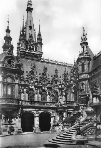 BR39146 La cour d honneur La Benedictine a fecamp france